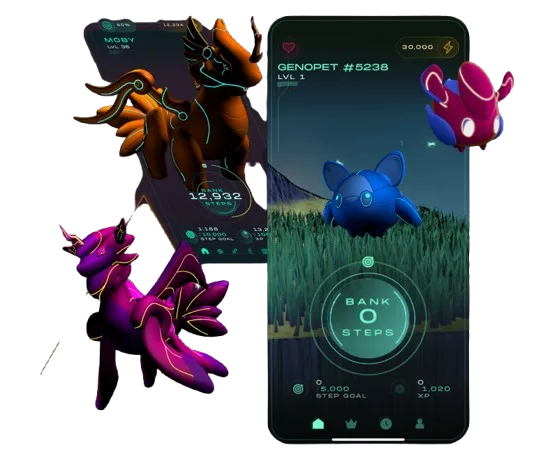 Genopets mockup
