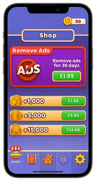 Shop Screen